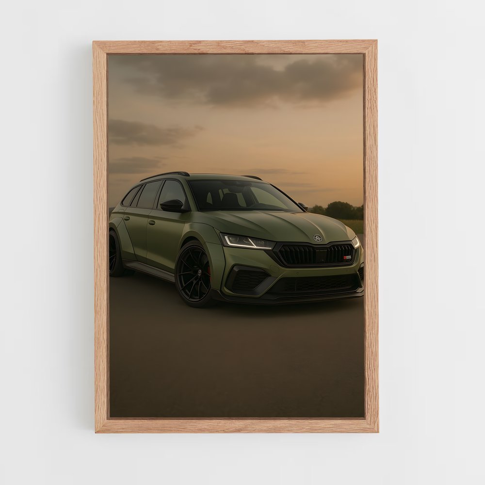 Poster Audi Q4 Visionnaire – affiche Skoda (vue 4)